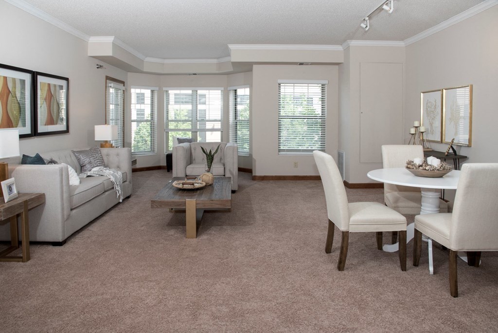 Spacious living areas