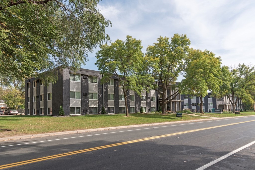 the building where the apartment is located