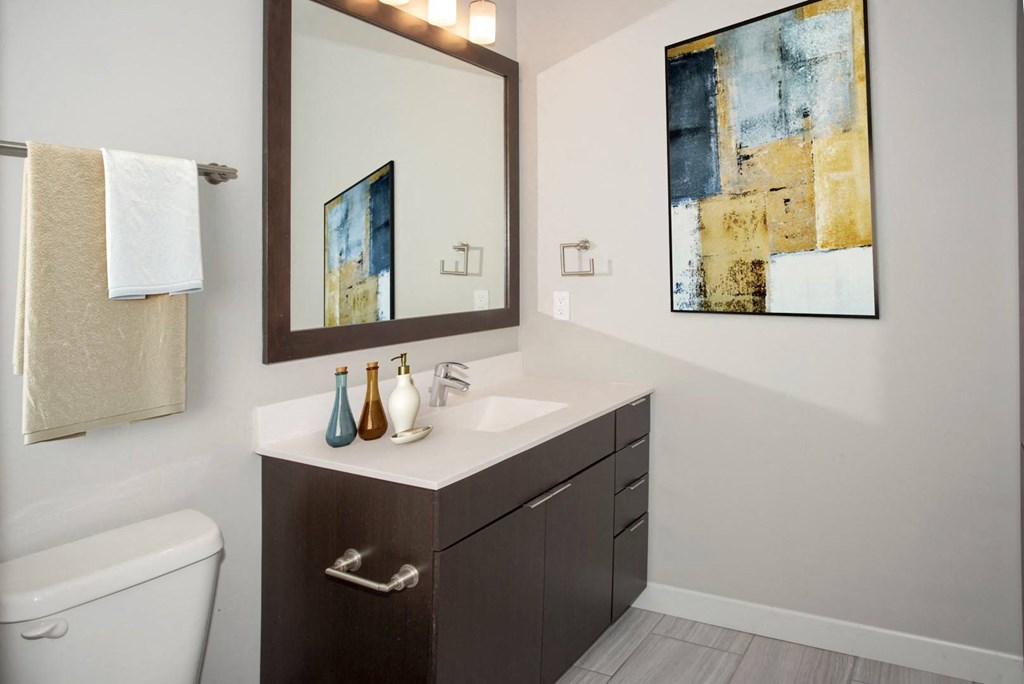 Spa Inspired Bathroom at Custom House, Minnesota, 55101