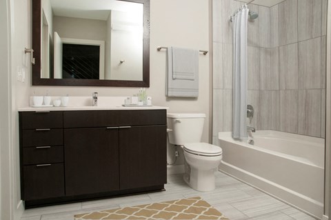 Luxurious Bathroom at Custom House, St. Paul, 55101