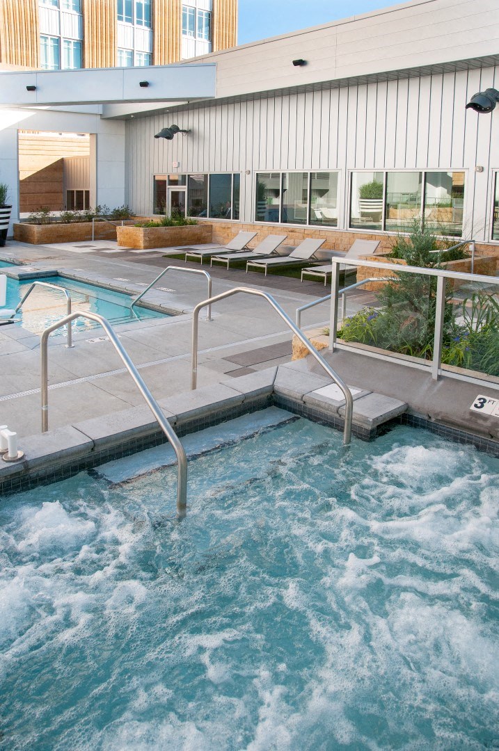 Invigorating Pool at Custom House, St. Paul, MN