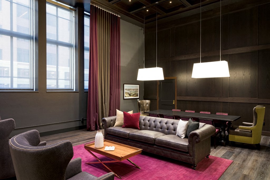 Beautiful Window Coverings at Custom House, St. Paul