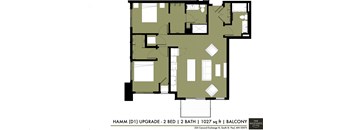floor plan of the upper level of the house