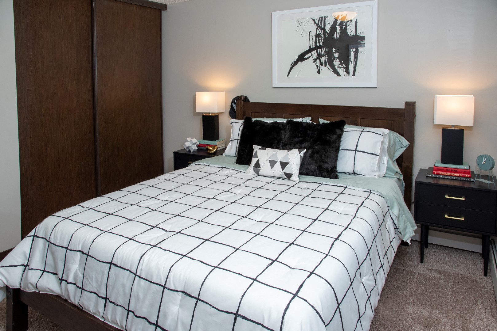 Bedroom at Eagan Place Apartments, Eagan, MN