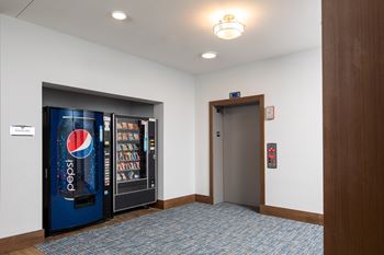 Elevator at The Edison at Spirit, Minnesota, 55044