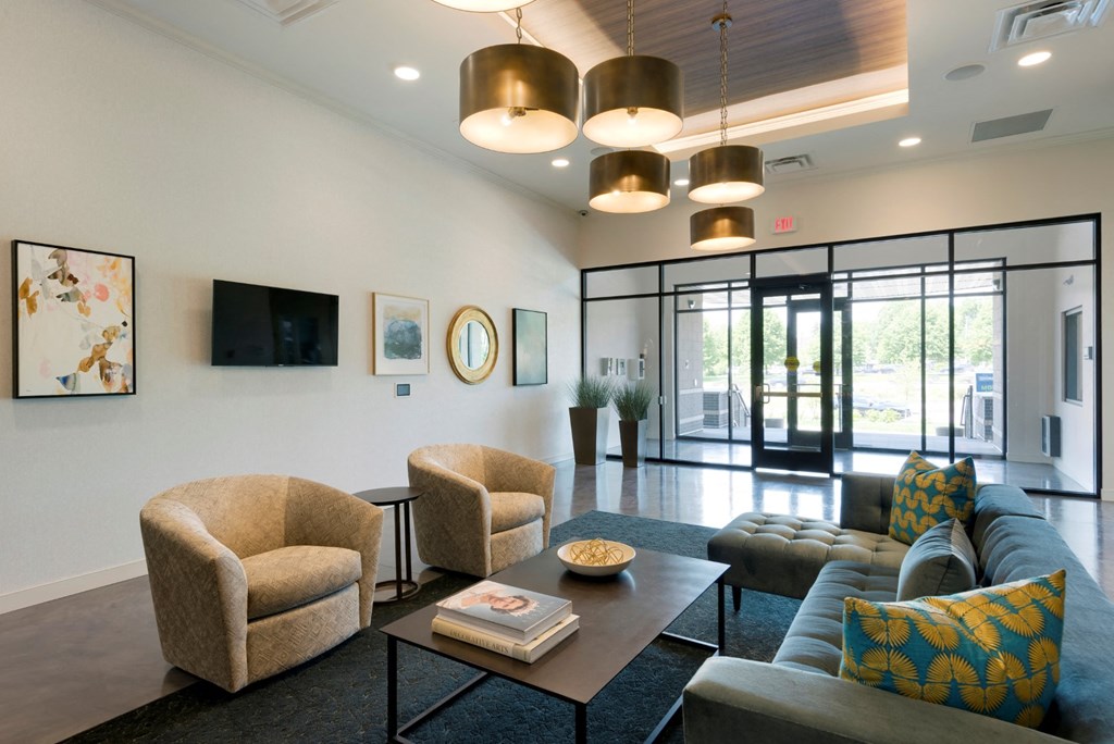 Picturesque Lobby Area at The Shoreham, St. Louis Park, Minnesota