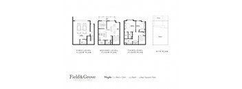 the fletcher grove floor plan  residences