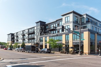 Building Exterior Building Exterior at The Finn, Saint Paul, MN, 55116 - Photo Gallery 3