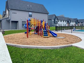 the playground at the preserve