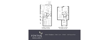 bedroom floor plan of the level 1 and 2 bedroom house plans