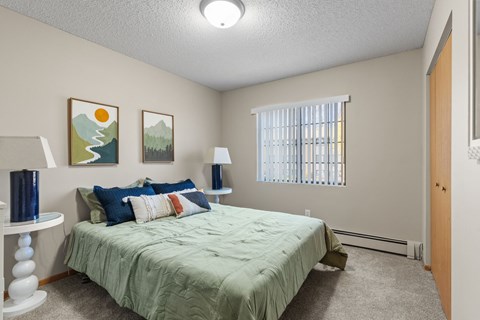 Bedroom  at Granite Peaks Apartments, Minneapolis, Minnesota