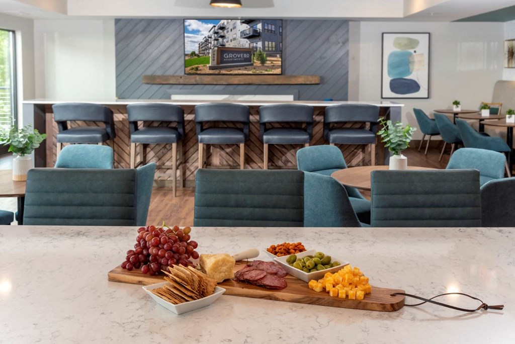 Conference Table at Grove80 Apartments, Minnesota