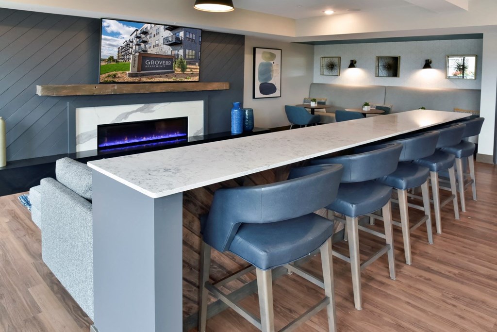 Communal Space at Grove80 Apartments, Cottage Grove, Minnesota