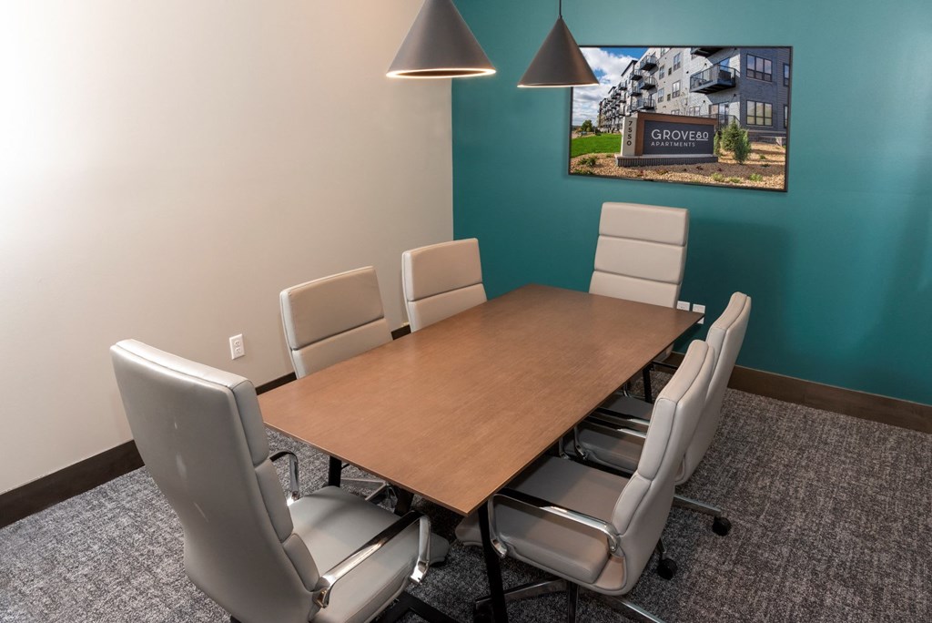Conference Room at Grove80 Apartments, Cottage Grove, 55016