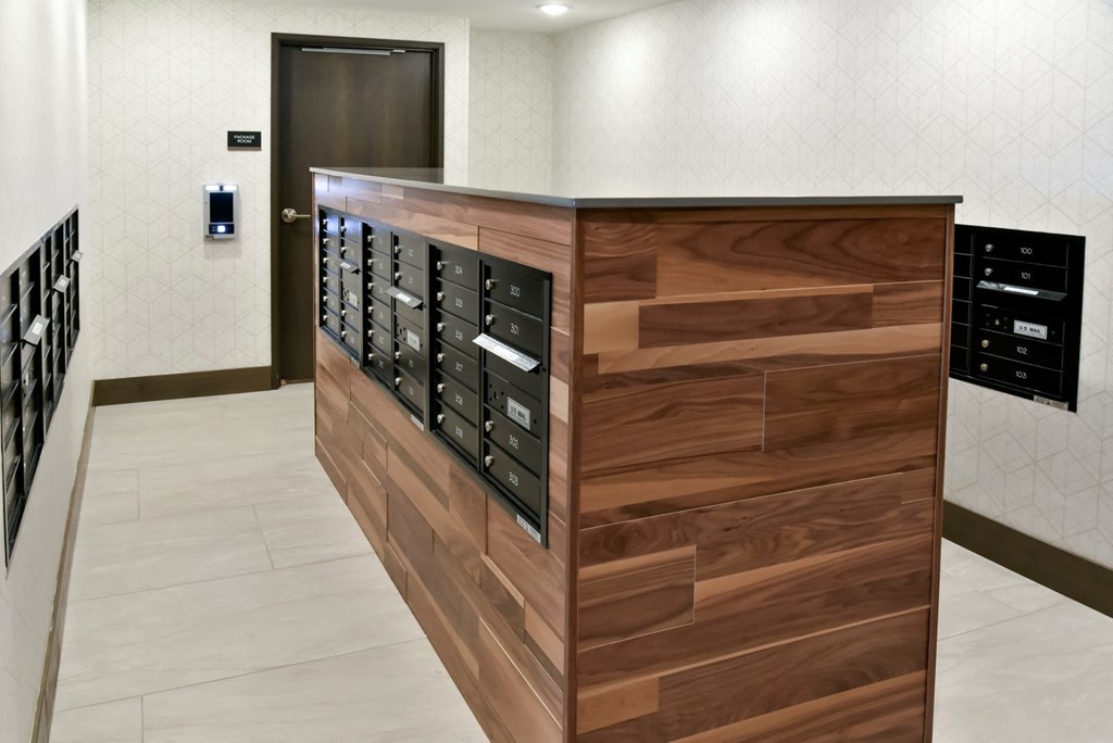 Mail Area at Grove80 Apartments, Cottage Grove, Minnesota