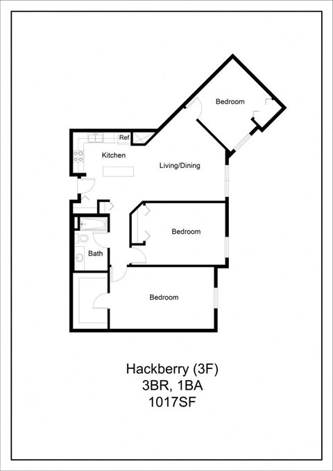 a floor plan of a house with a garage at Briarcliff Apartments, a 55+ Community, Mahtomedi, 55115