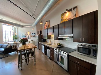 Gurley Lofts one bedroom kitchen - Photo Gallery 5