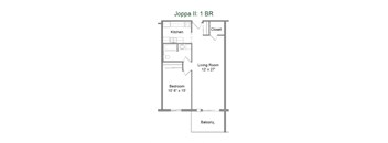 Joppa 2: One Bedroom