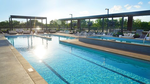 Glimmering Pool at The Original at West Lake Quarter, Minneapolis