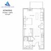 Studio Floor Plan Studio Floor Plan at Lake Jonathan Flats, Chaska, MN