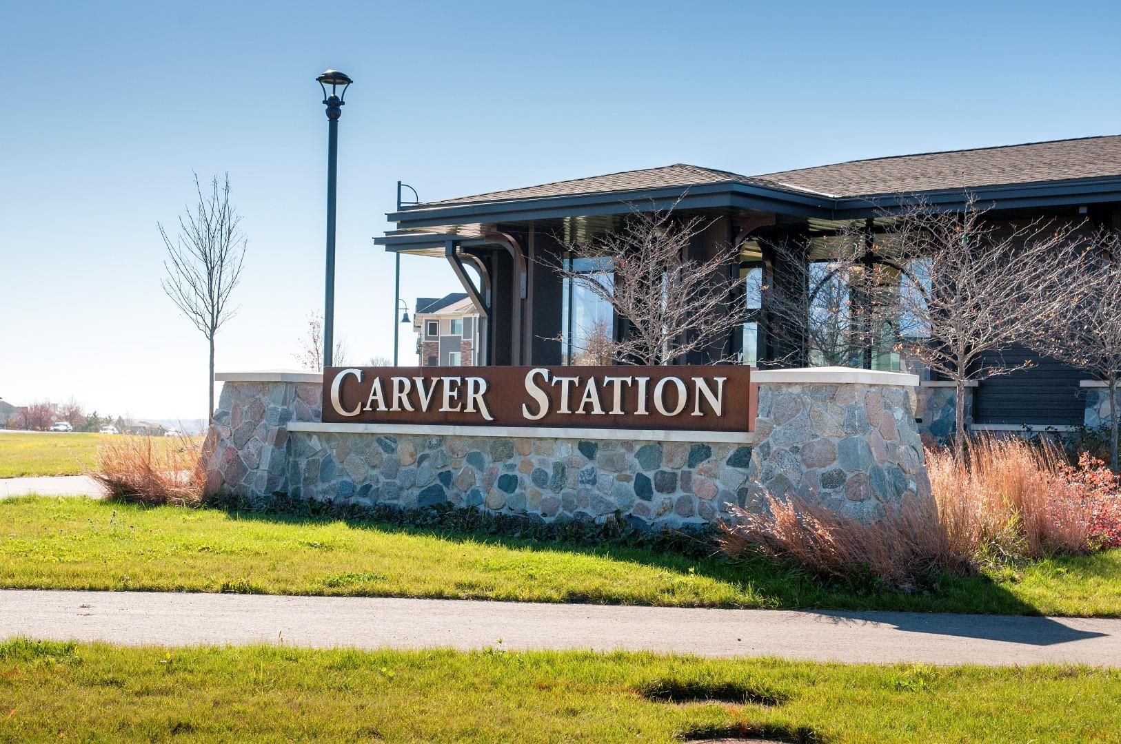 Carver Station Neighborhood Sign