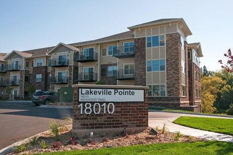 the building where the apartment is located