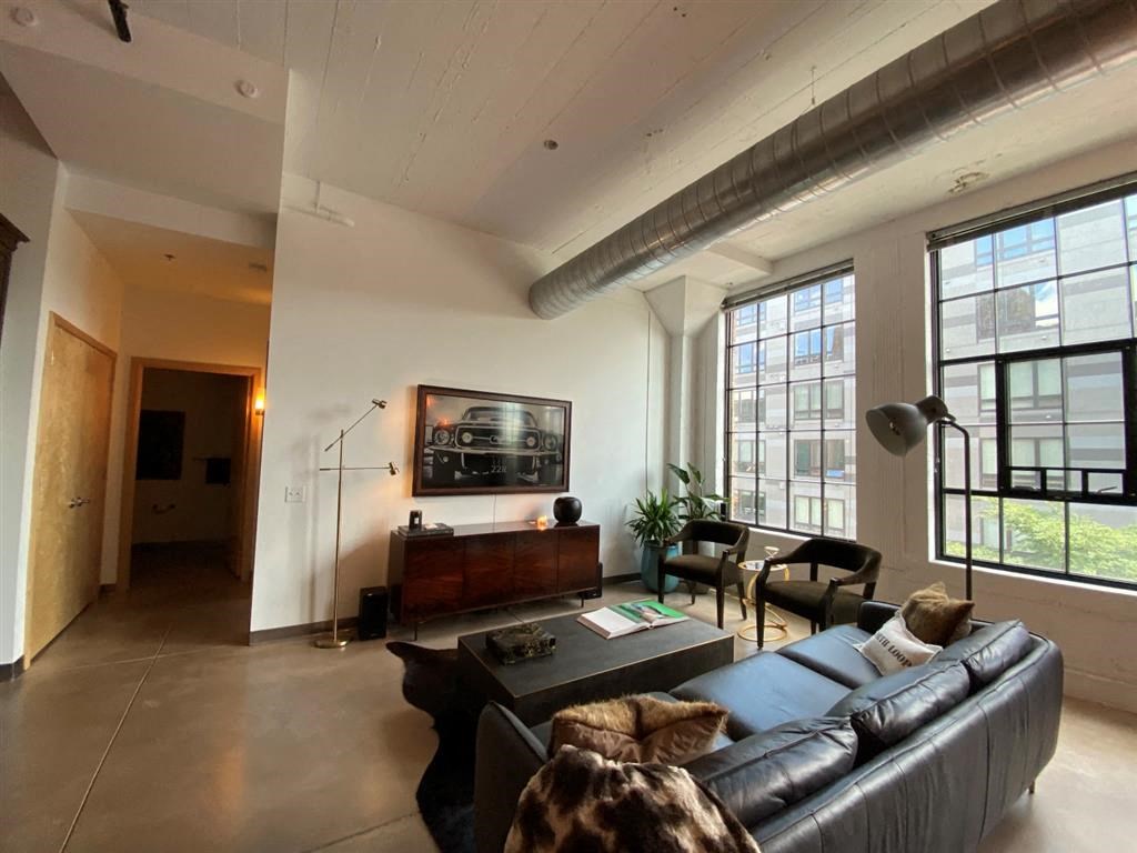 Clubroom With TV at Gurley Lofts, Minnesota, 55401