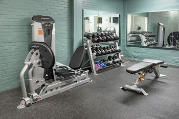 Gym at Gurley Lofts, Minnesota