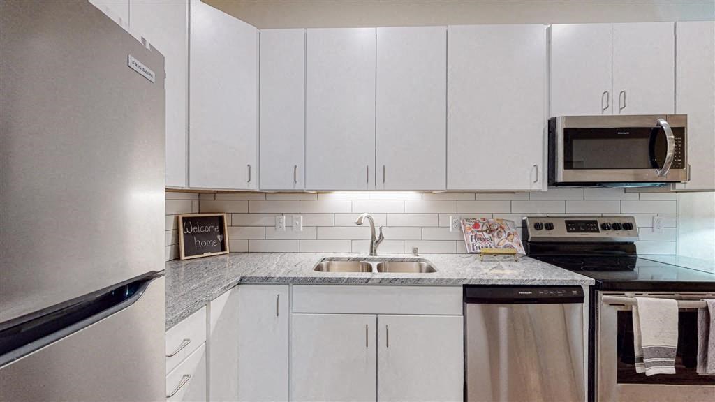 Modular Kitchens at The Bessemer at Seward Commons Apartments, Minnesota, 55404