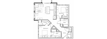 Adley-M Floor plan at Overlook on the Creek, Minnetonka, 55305
