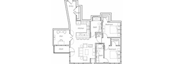 Benton-P Floor plan at Overlook on the Creek, Minnesota