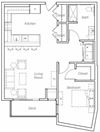 Briggs-R Floor plan Briggs-R Floor plan at Overlook on the Creek, Minnetonka, MN