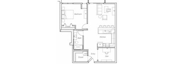 Carson-F Floor plan at Overlook on the Creek, Minnetonka