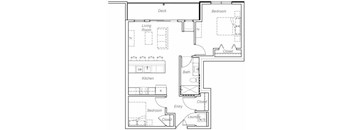 Maxwell-E Floor plan at Overlook on the Creek, Minnesota, 55305