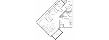 Walker-X Floor plan at Overlook on the Creek, Minnetonka, 55305