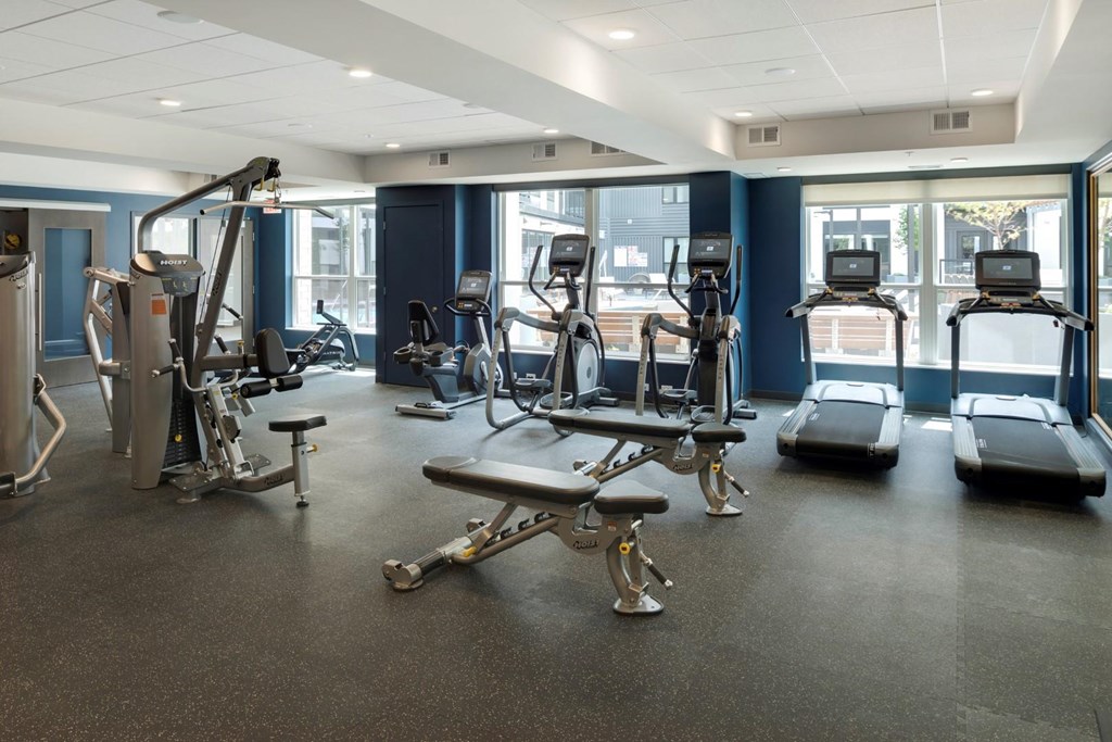 24 hour Fitness Center at Residences at 1700, Minnetonka, MN