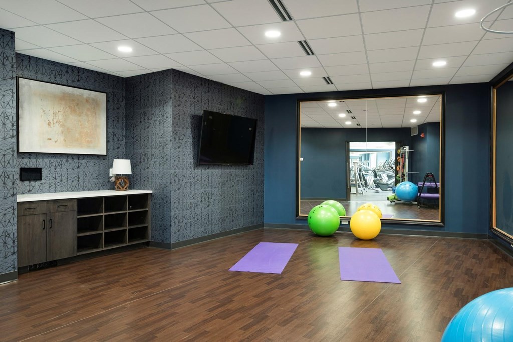 Relaxing Yoga Lounge at Residences at 1700, Minnesota, 55305
