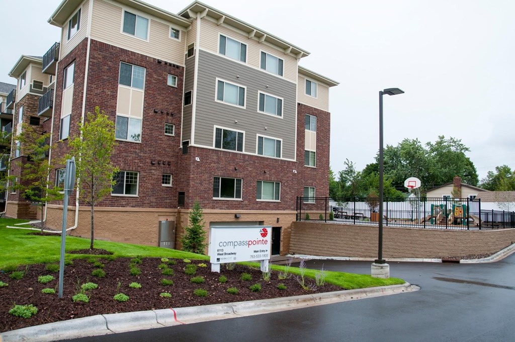 the building where the apartment is located