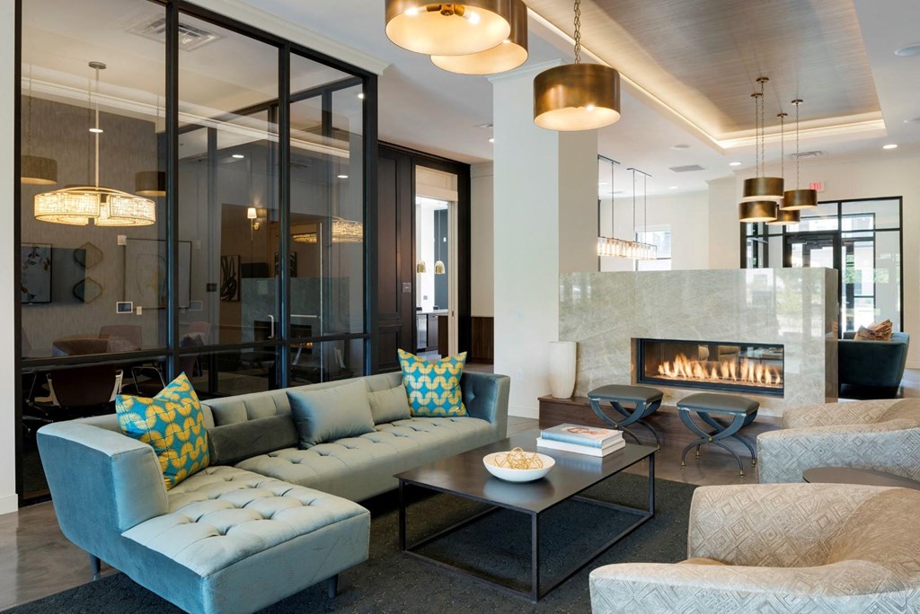 Clubhouse with Upgraded Interiors at The Shoreham, St. Louis Park, Minnesota