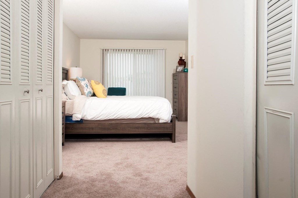 Expensive Bedroom with Upgraded Interior at Terra Pointe Apartments, St. Paul, MN