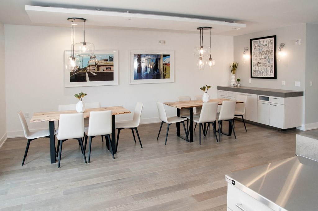 Dining table and chairsat The Finn, Minnesota