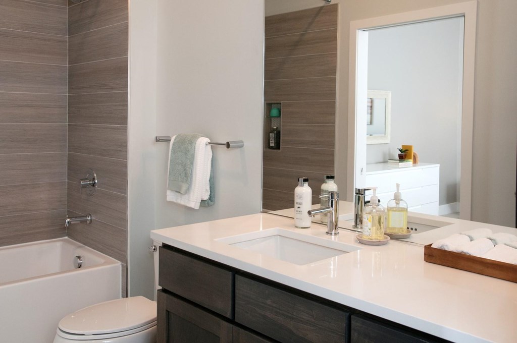 Brushed Nickel Light Fixtures at The Finn I, St. Paul