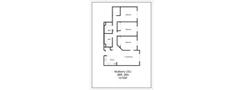 a floor plan of a house at Briarcliff Apartments, a 55+ Community, Mahtomedi, 55115