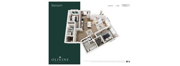 2 bed 2 bath J at Olivine Apartments, Minnesota, 55386