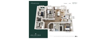 3 bed 2 bath at Olivine Apartments, Victoria, MN