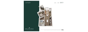 1 bedroom 1 bath F at Olivine Apartments, Victoria 55386