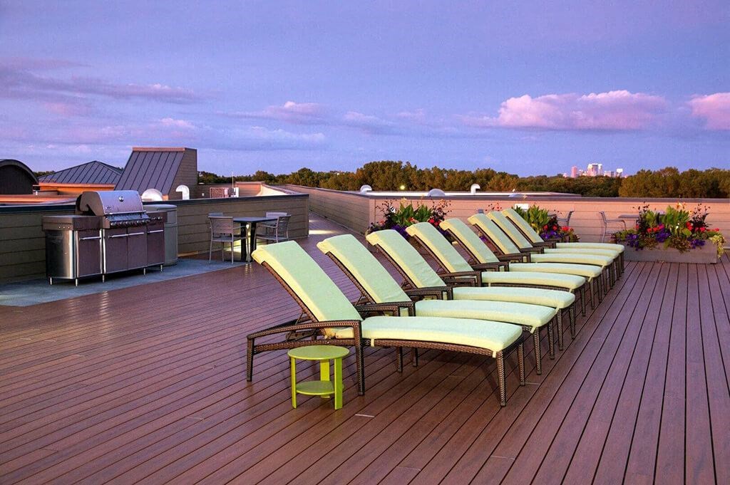 Large Sun-Decks at Overlook on the Creek, Minnesota