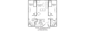 the parkview second floor plan