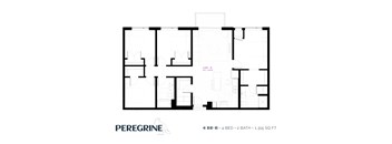 4BR_B Floor Plan at Peregrine Apartments, Minnesota, 55411