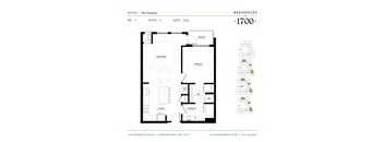 a floor plan of a bedroom apartment